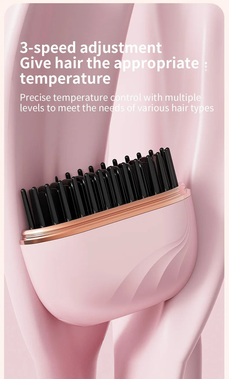 Sovnova Wireless Hair Straightening Brush