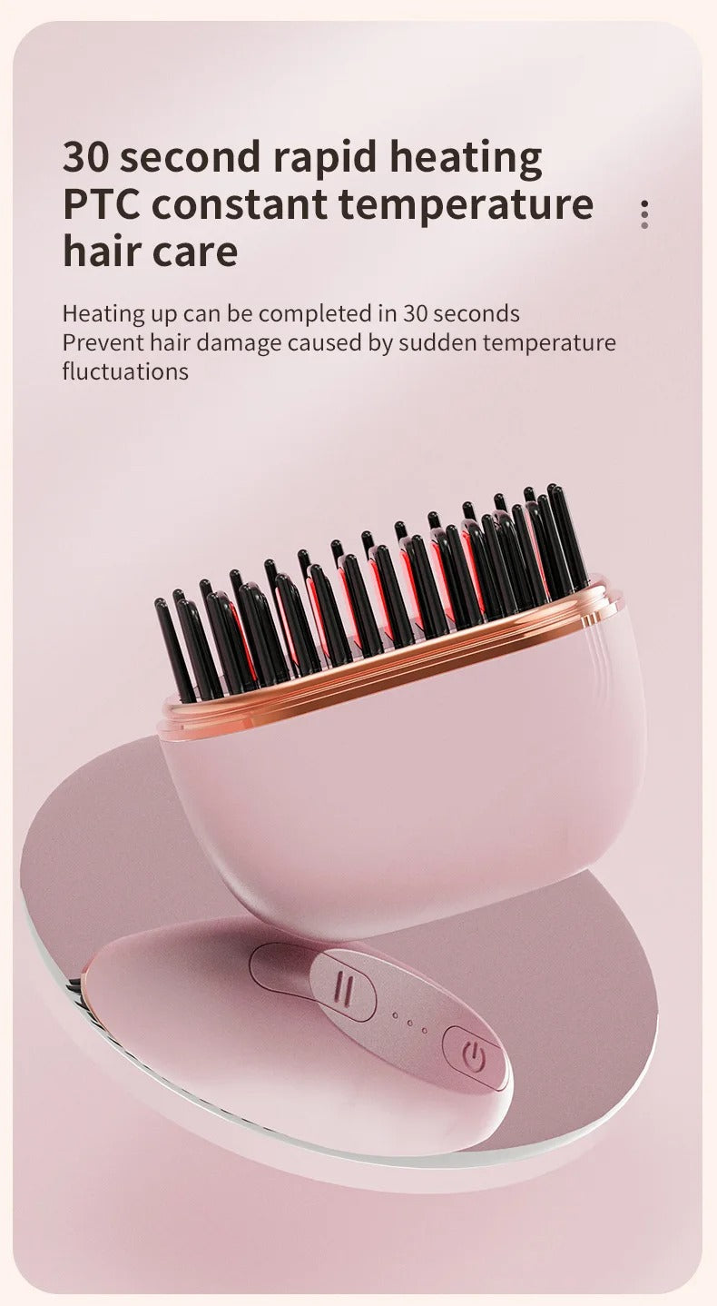 Sovnova Wireless Hair Straightening Brush